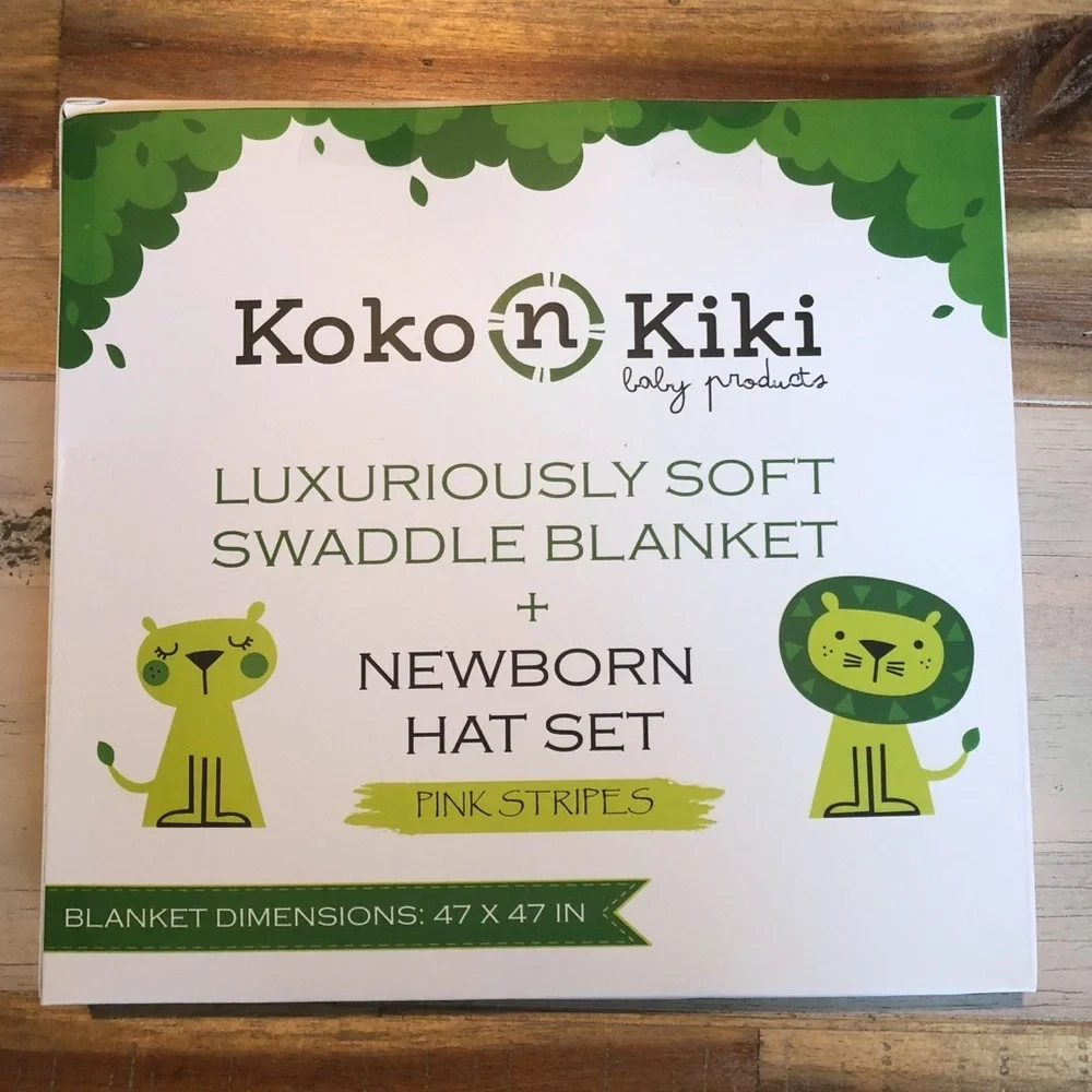 🐣 Super Soft Swaddle Blanket + Newborn Hat Set 🐣 - Picture 9 of 15